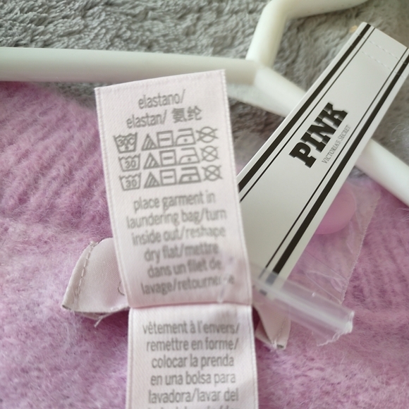 PINK Victoria's Secret Light Pink Cardigan - Picture 8 of 8